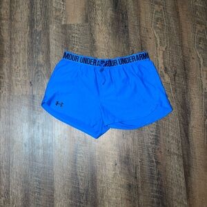 Under Armour Electric Blue Running Shorts